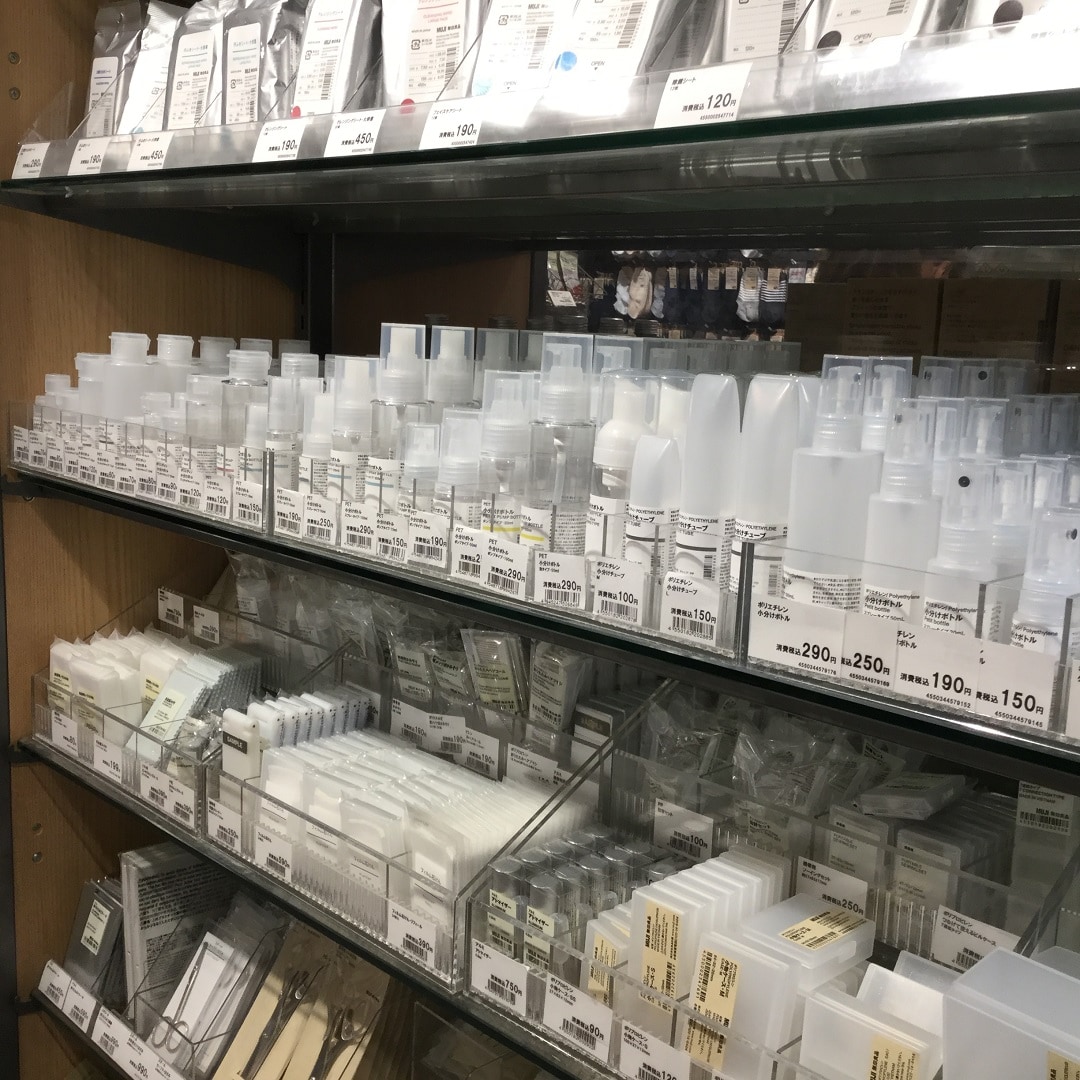 【MUJI com京都ポルタ】アルコール対応ボトル入荷