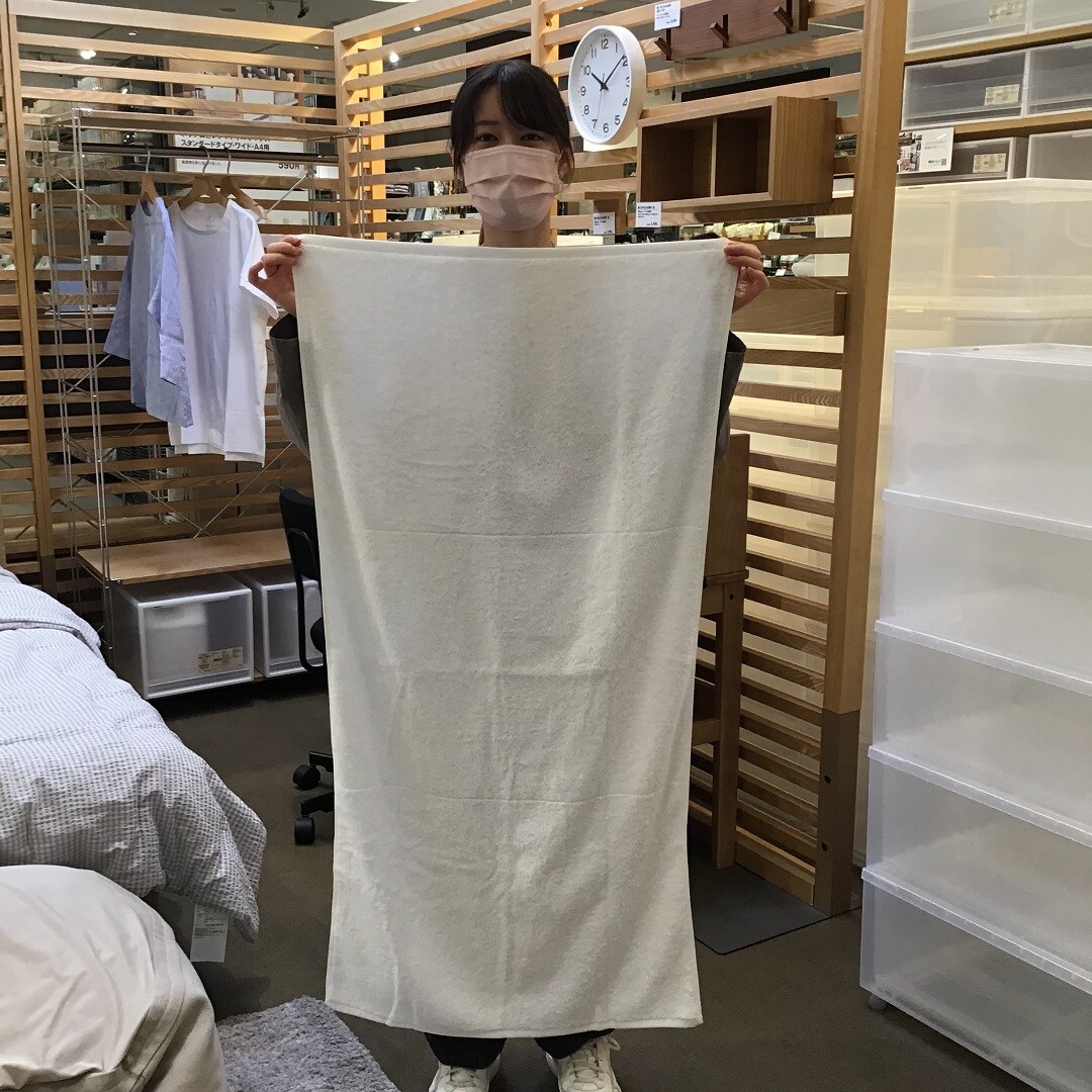 【イオンモール佐野新都市】バスタオル比べてみた