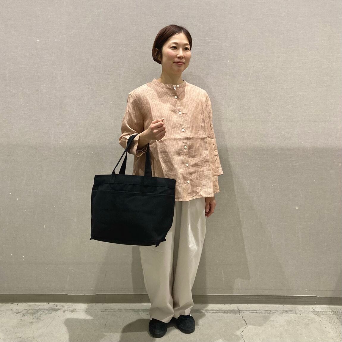 七分袖ブラウス