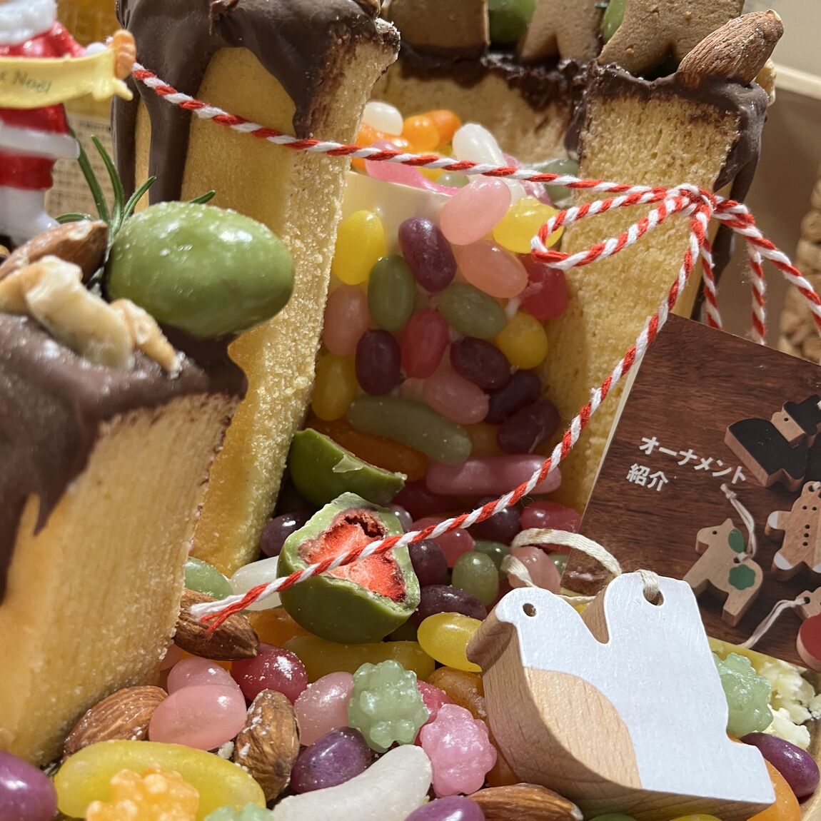 【アリオ加古川】特大バウムを使ってびっくりケーキをつくりました⭐︎