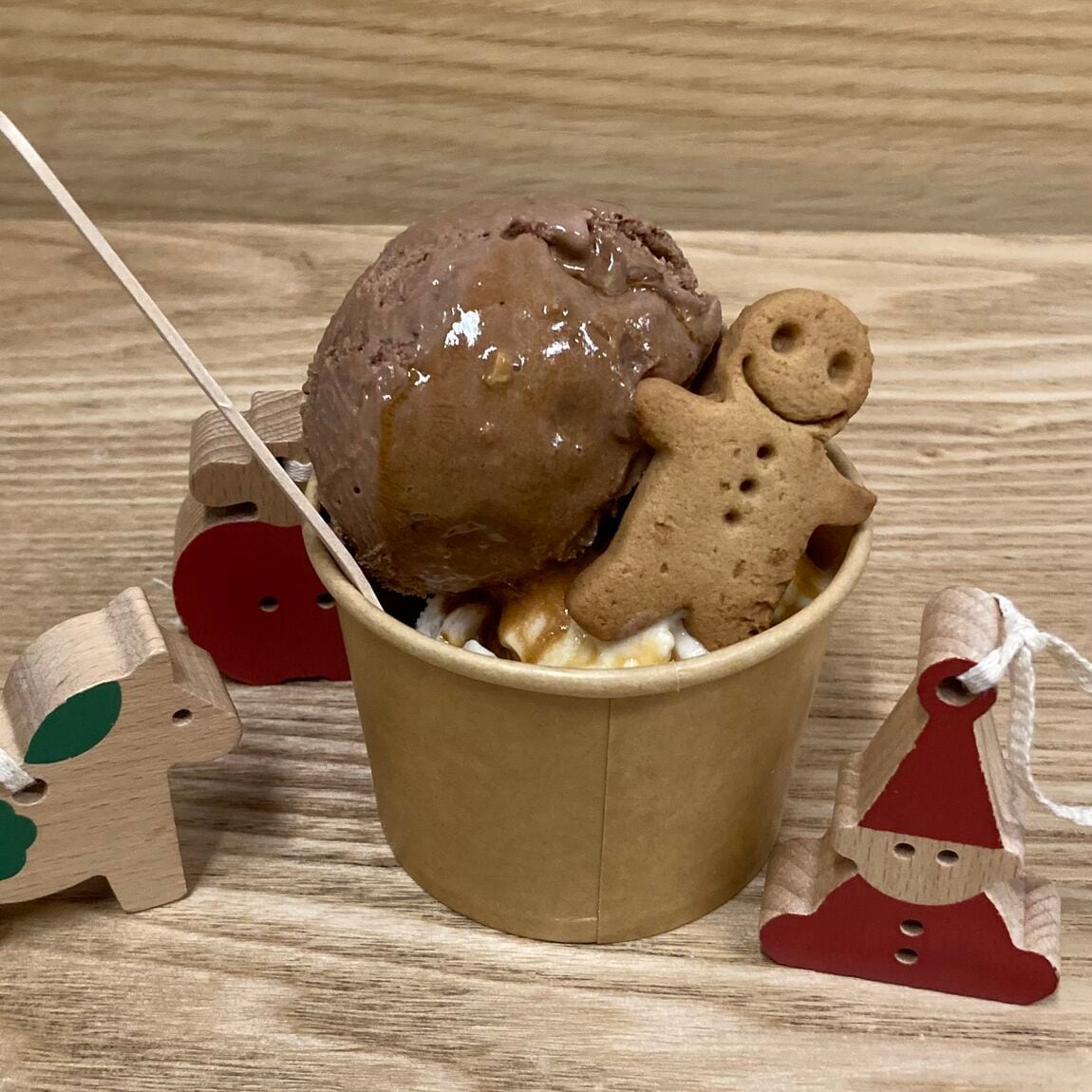 季節のアフォガードです