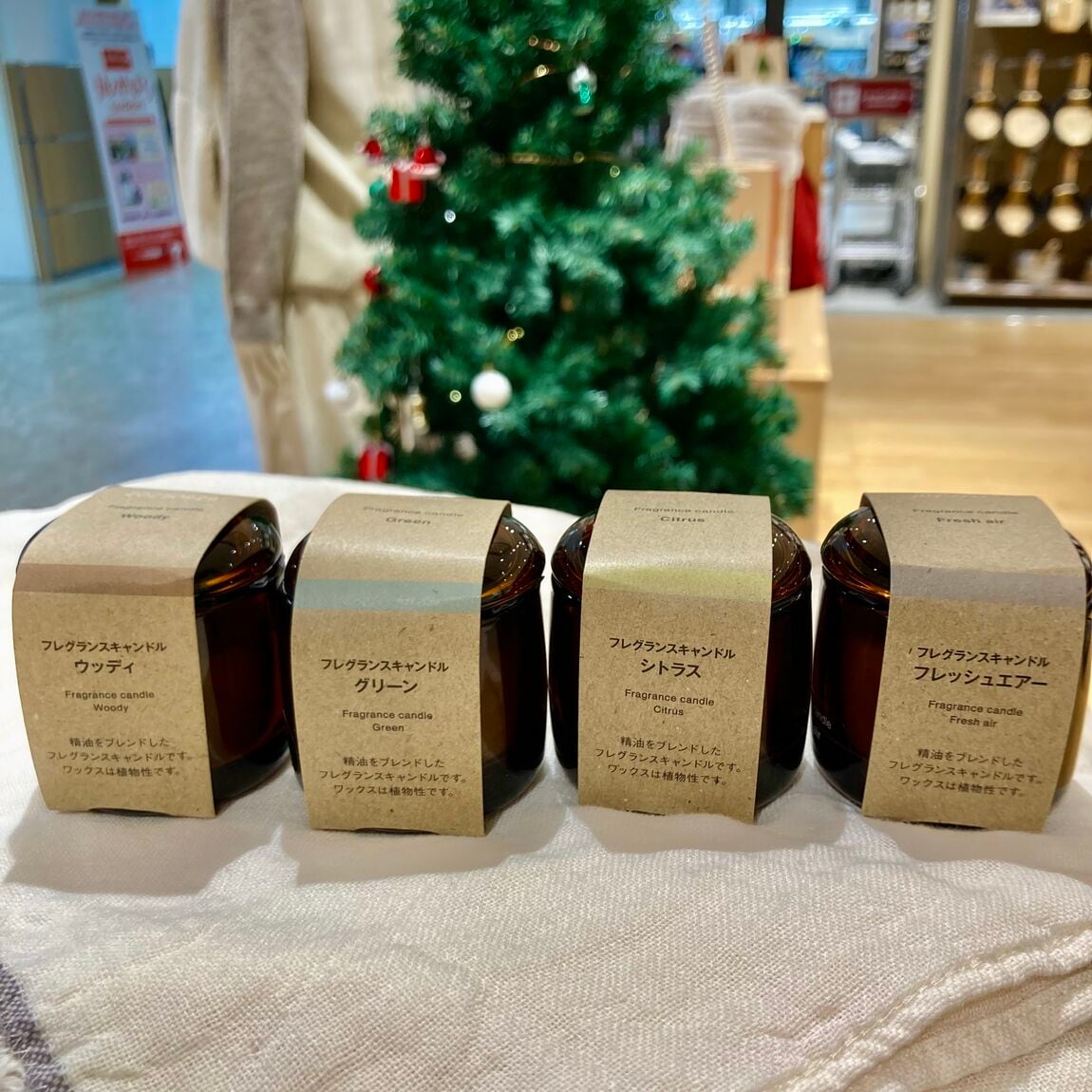 キャンドル４種類