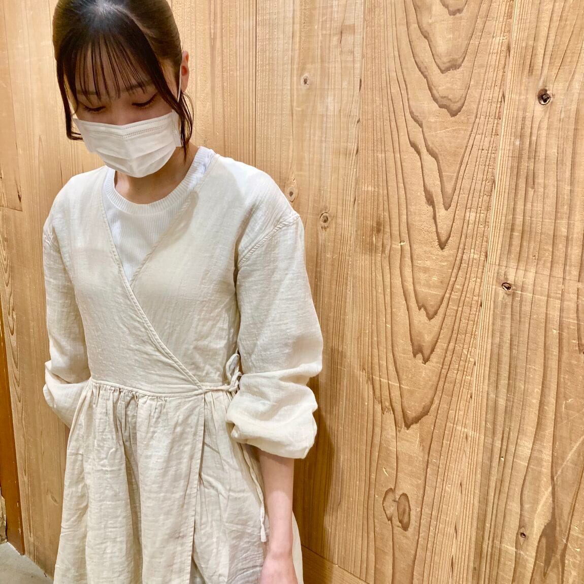 ふんわりしぼガーゼロングカーディガン