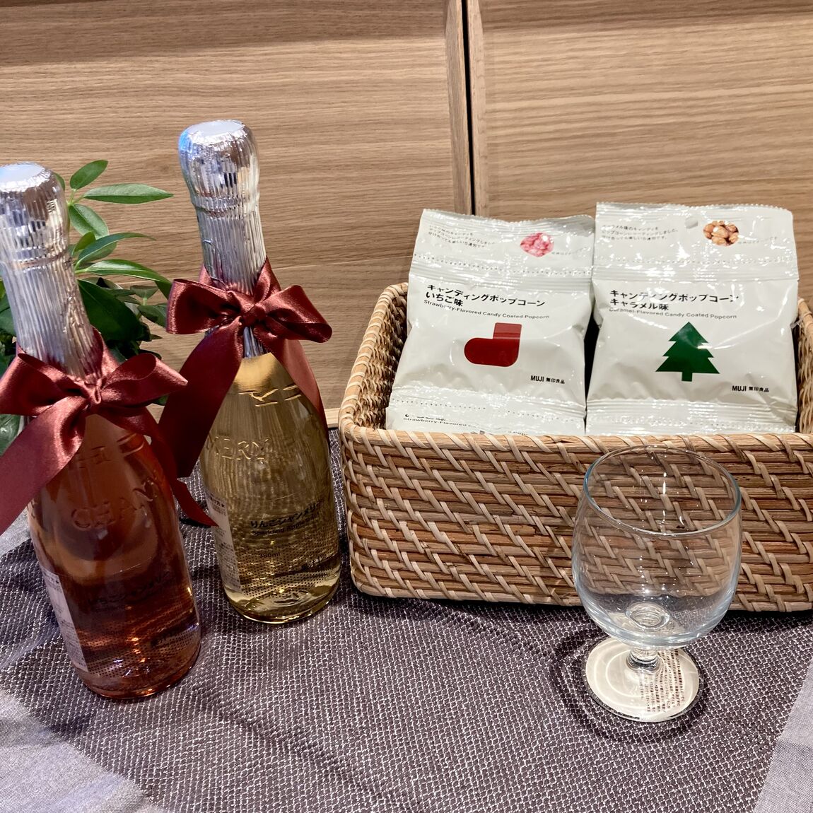 【燕】『キャンディングポップコーン 2種』『いちごシャンメリー』『りんごシャンメリー』