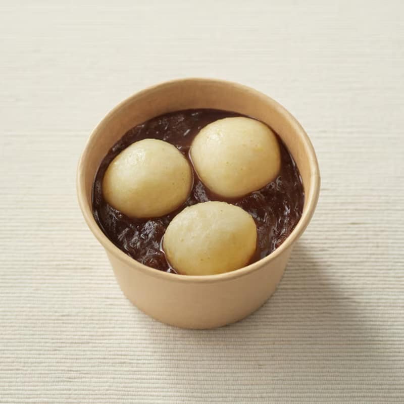 2026年まで10日！温めて食べる季節の和菓子！ぜんざい