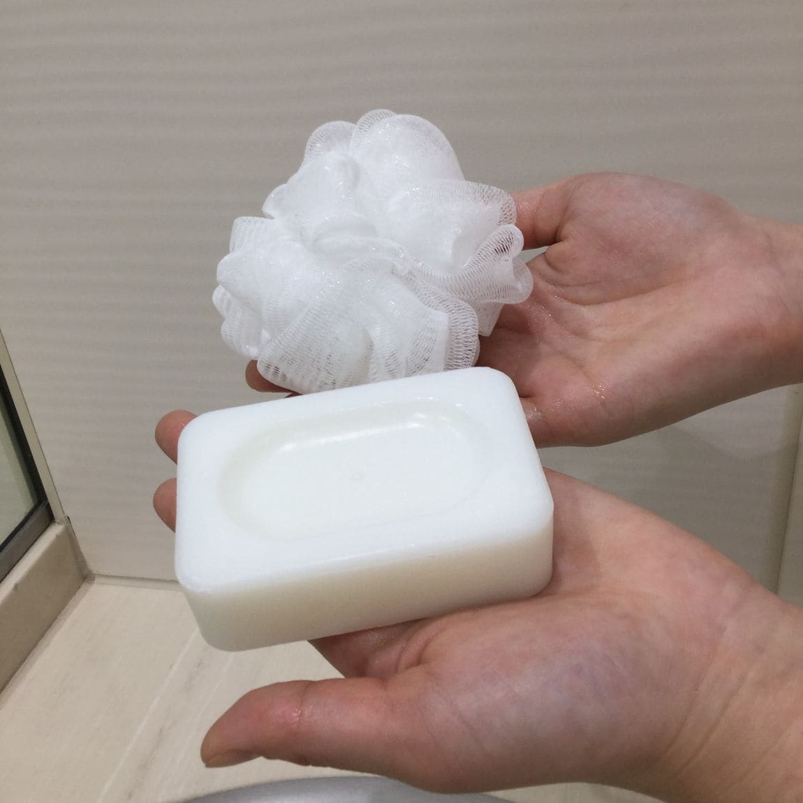 【エスパル仙台】泡立てボール～お風呂のおともに～