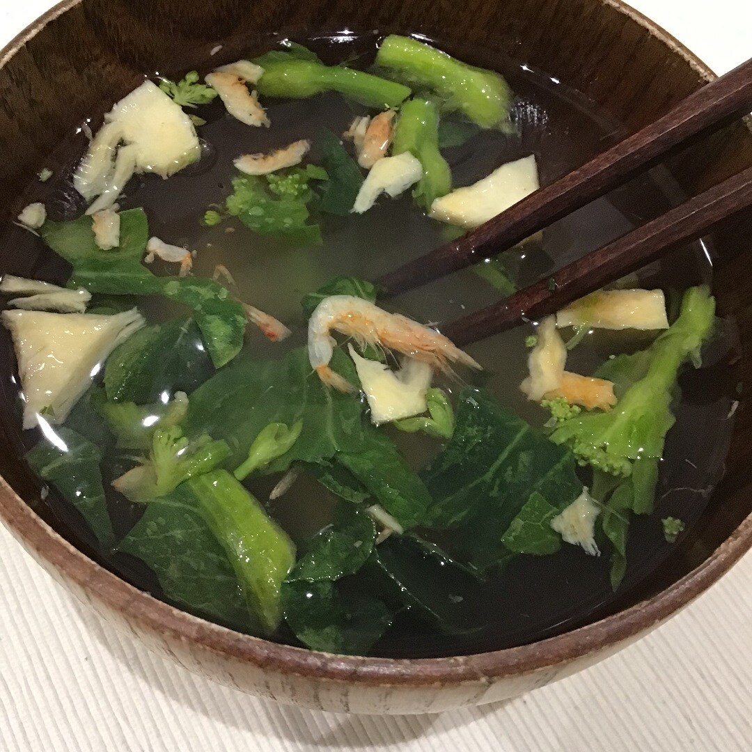 【ゆめタウン山口】菜の花とたけのこスープ