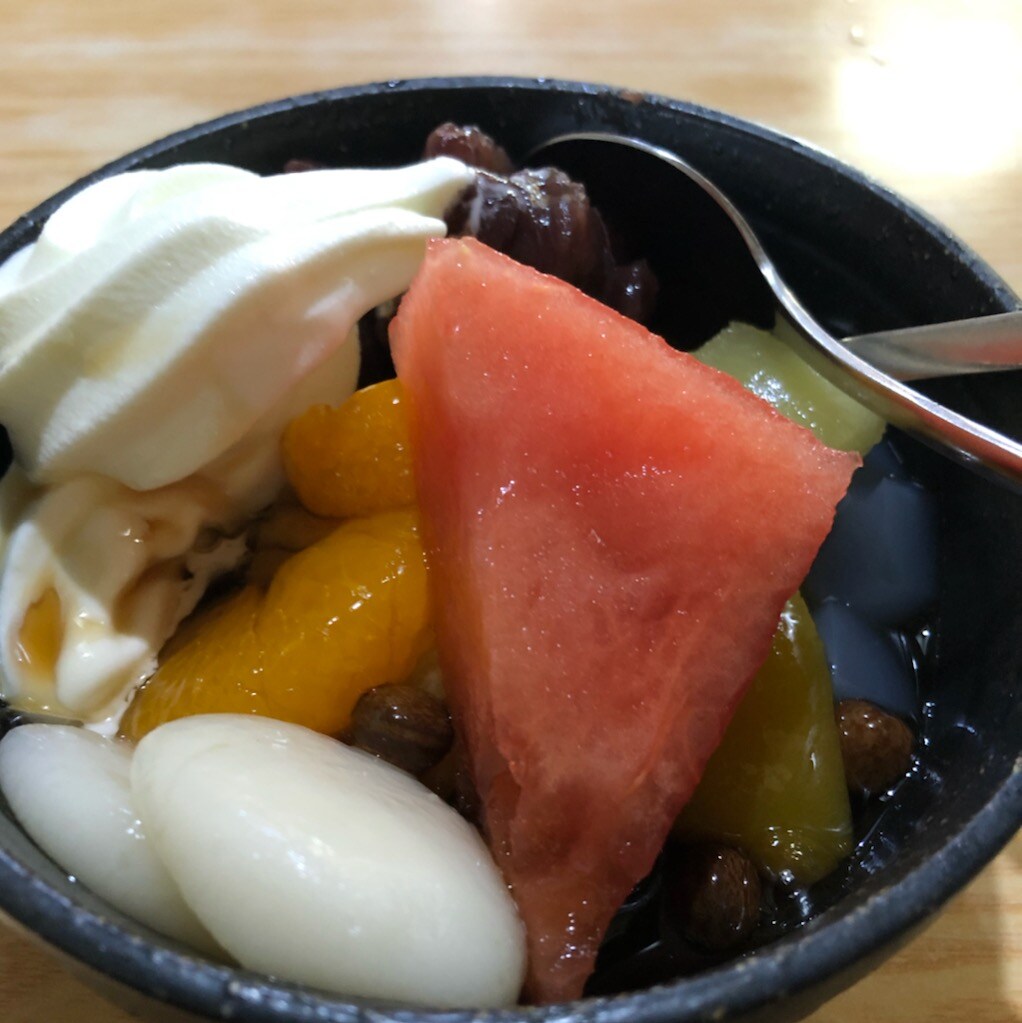 白玉あんみつ