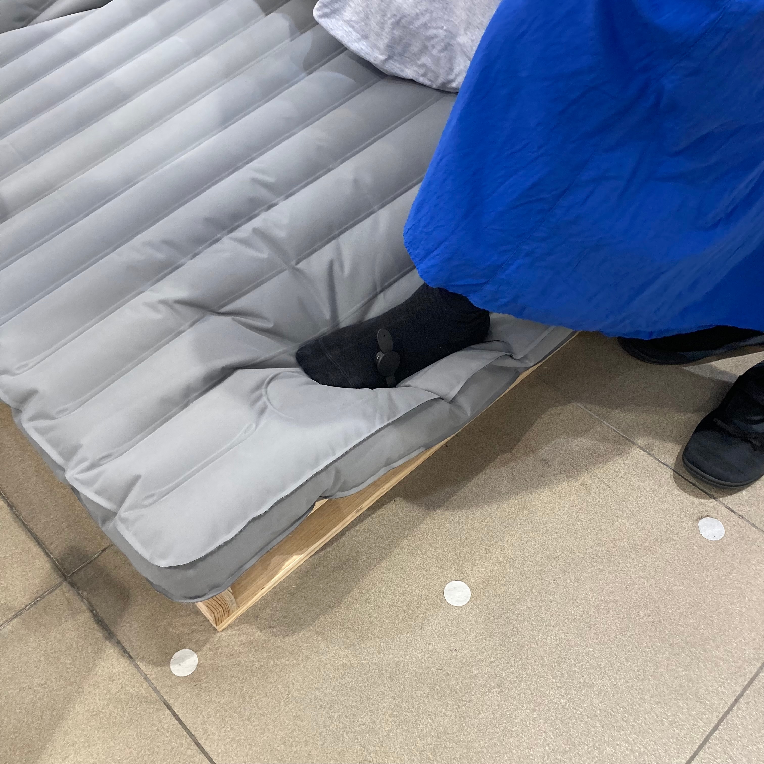 【イオンモール各務原】空気でできたマットレス| くらしの備え、いつものもしも。_YlyAf8