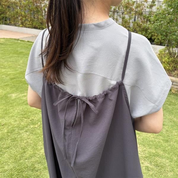 風を通す　キャミワンピース③