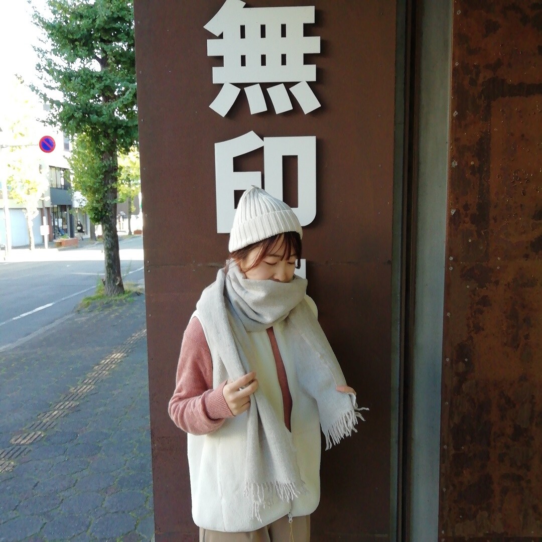 【山口】ふっくらウール大判ストール