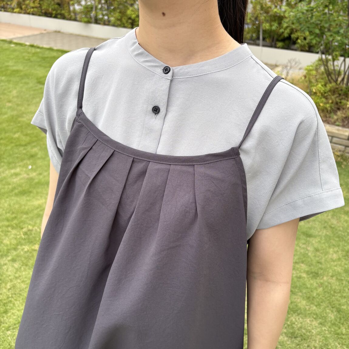 風を通す　キャミワンピース②