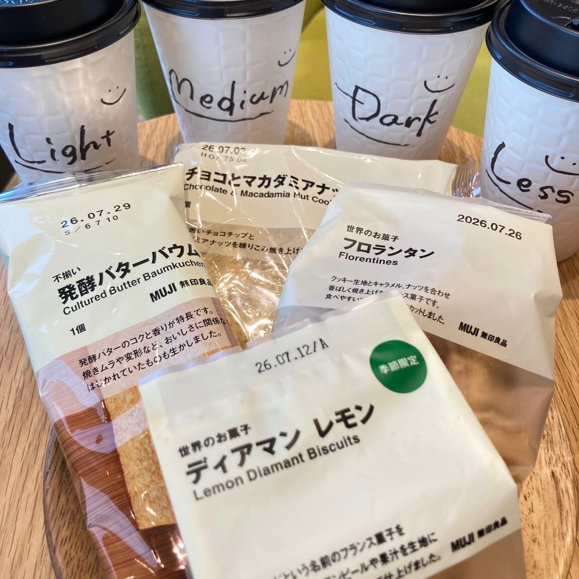 コーヒーとお菓子