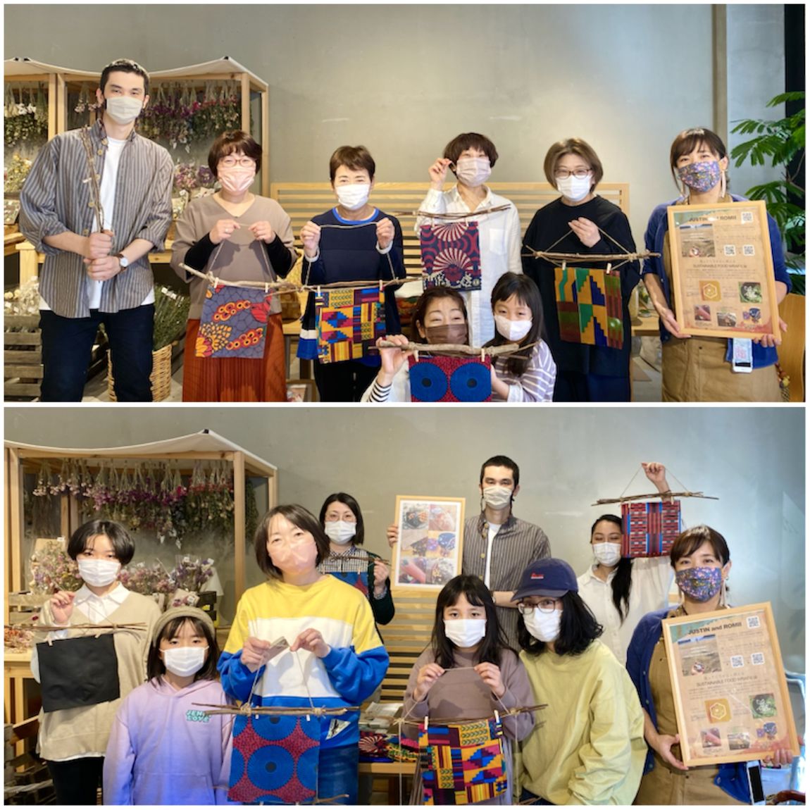 【シエスタハコダテ】エコで楽しい、ミツロウフードラップとウッドハンガーを作ってみよう｜イベントレポート