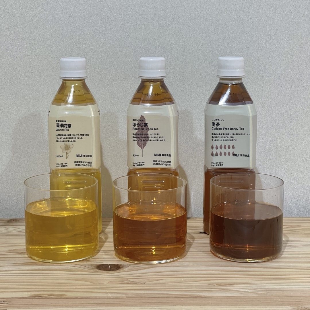 【銀座】再生PETボトルの無糖茶シリーズ 新商品｜1F 食品 