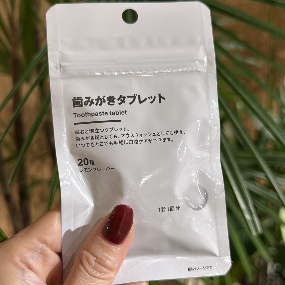 歯磨きタブレット