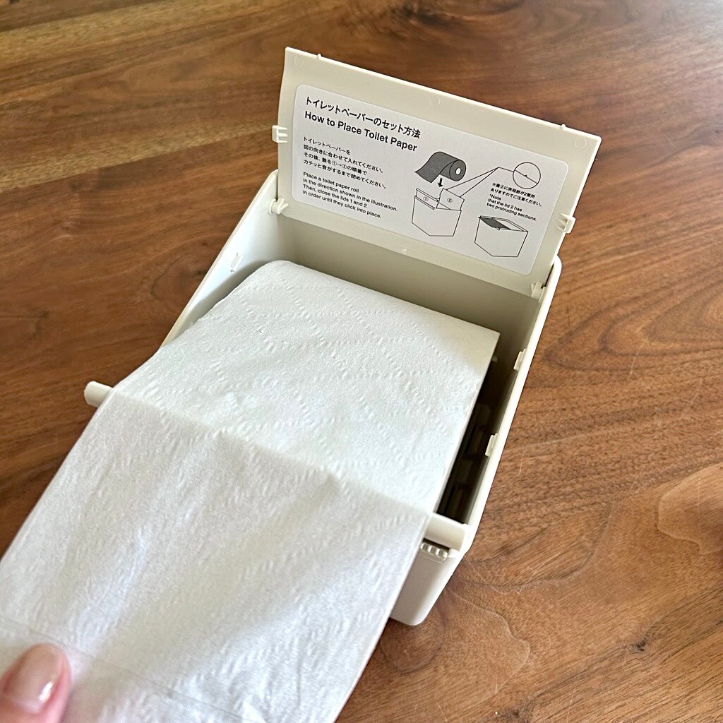 【アル・プラザ敦賀】インテリアに馴染みやすい♪卓上トイレットペーパーケース_6U5lwl