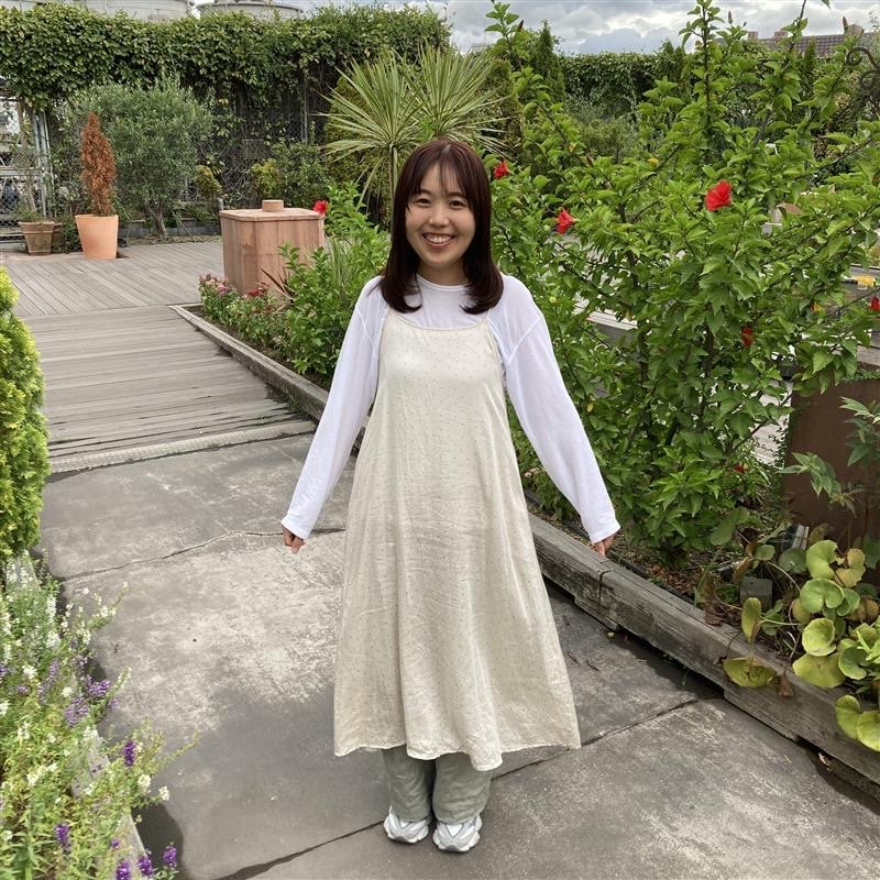 【マルヤガーデンズ鹿児島】さらっと着れるなめらかサテンキャミワンピースをご紹介します！_9sgAgQ