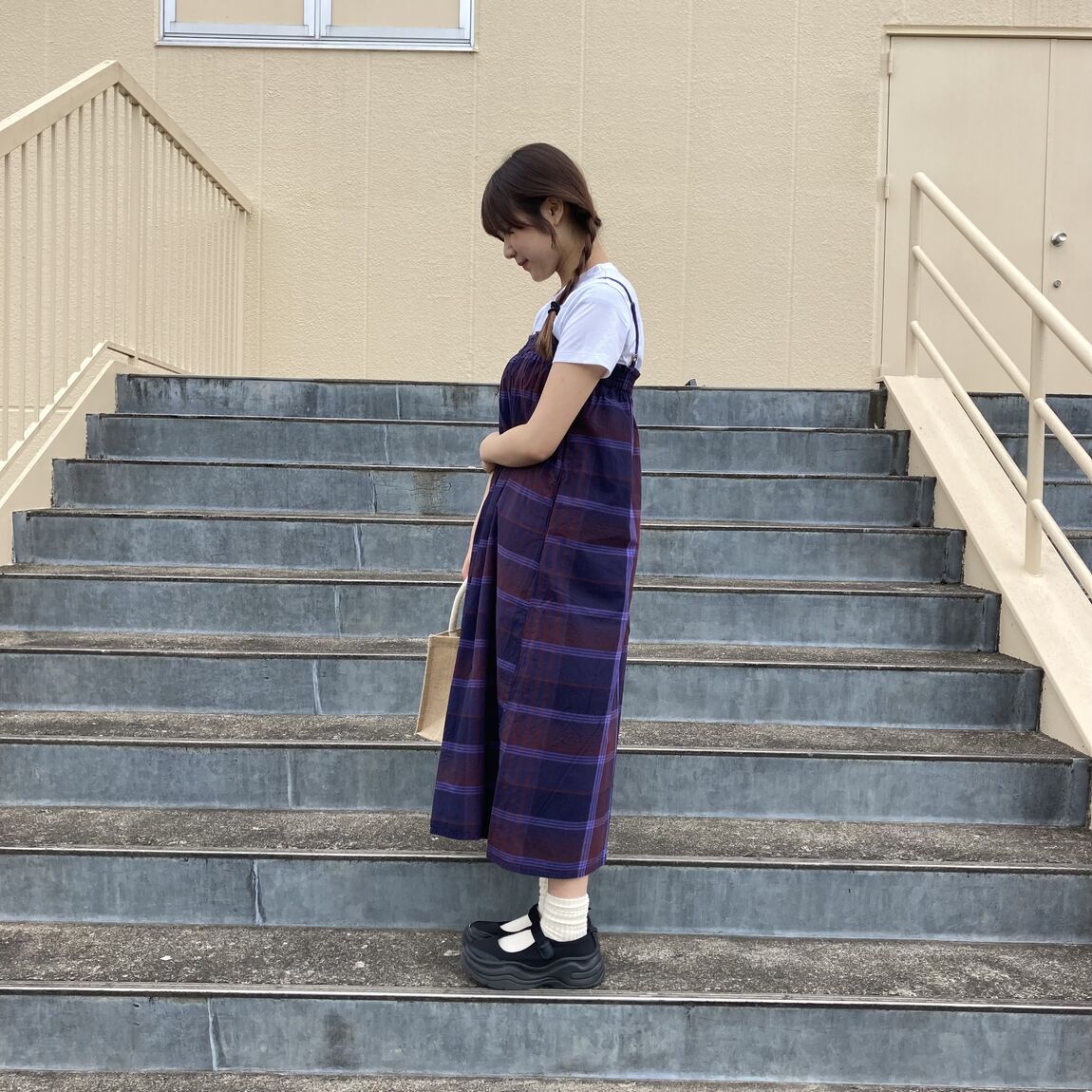 横