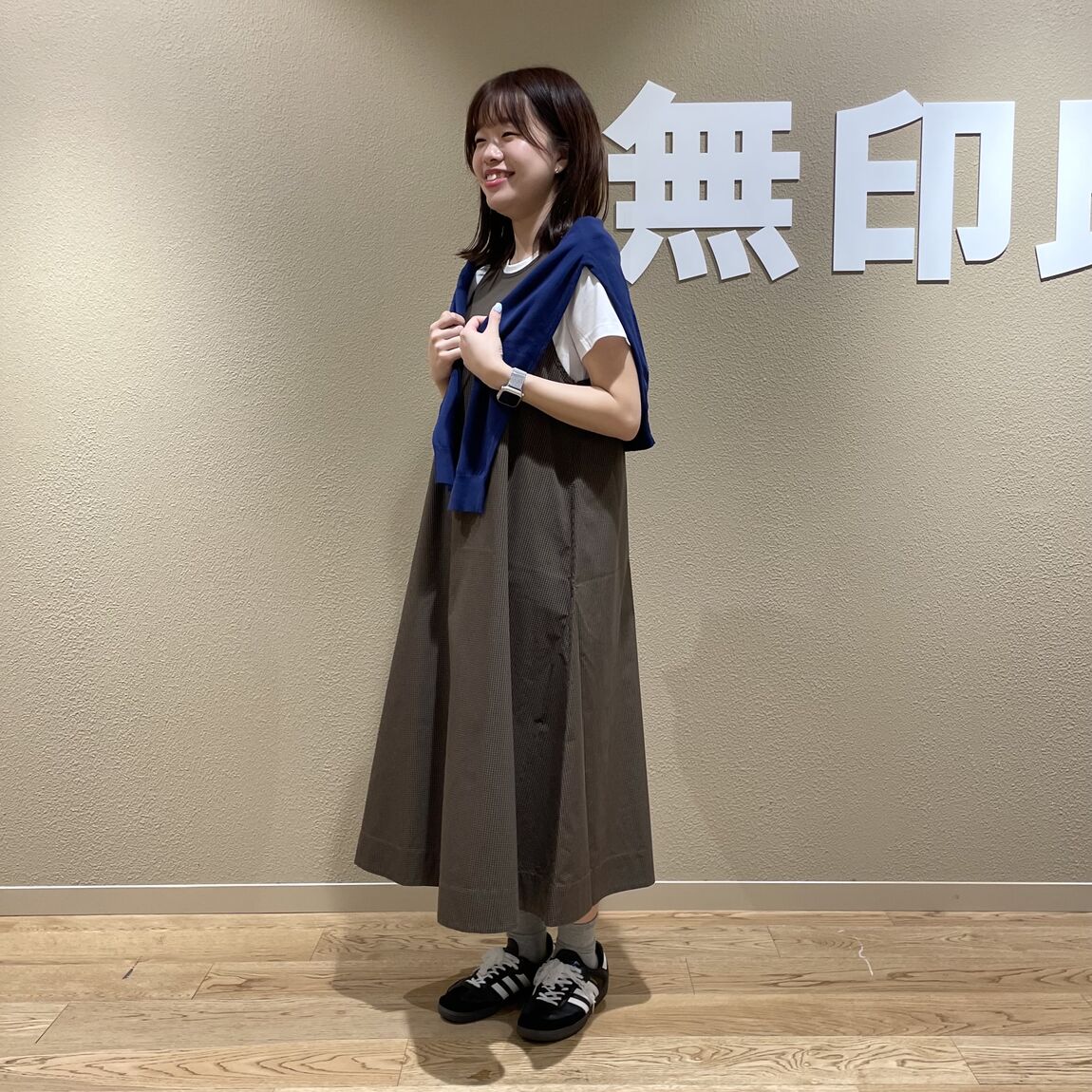 ワンピース着用