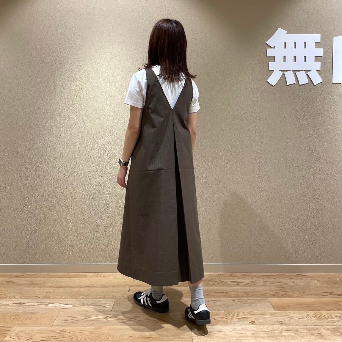 ワンピース着用