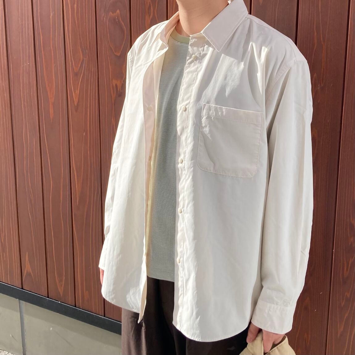 【いわて生協盛岡向中野】身長178cm　　菊地さん　タックワイド_QJ607g