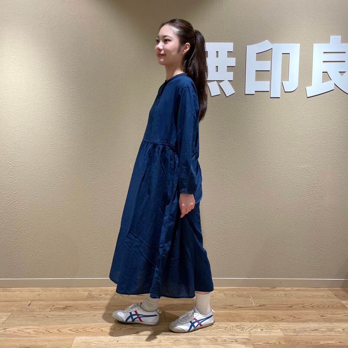 ワンピース着用