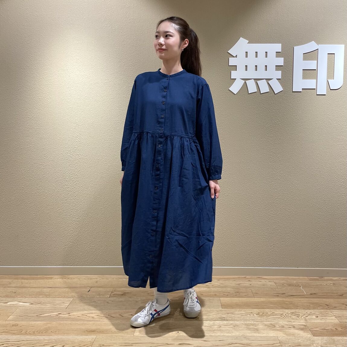 ワンピース着用