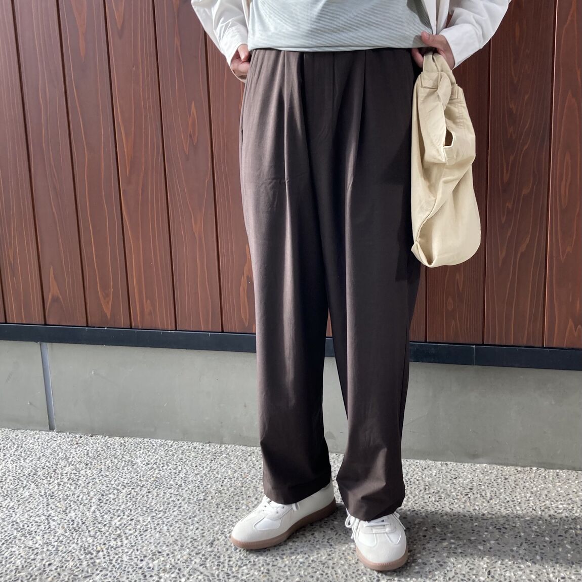 【いわて生協盛岡向中野】身長178cm　　菊地さん　タックワイド_YGlL24