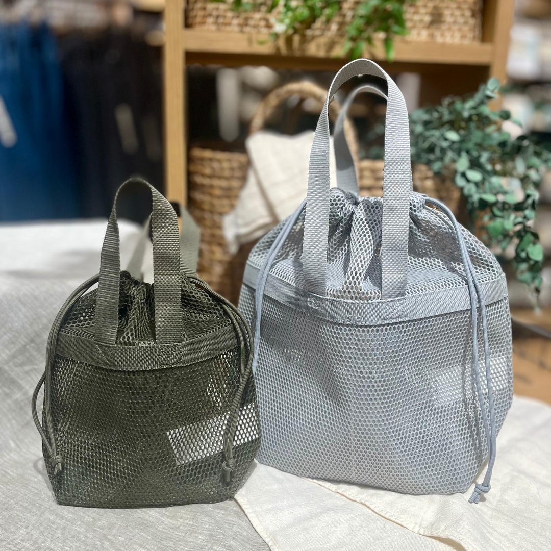 【ミナモア広島】メッシュ巾着がショルダーバッグに！_UQJ0a8