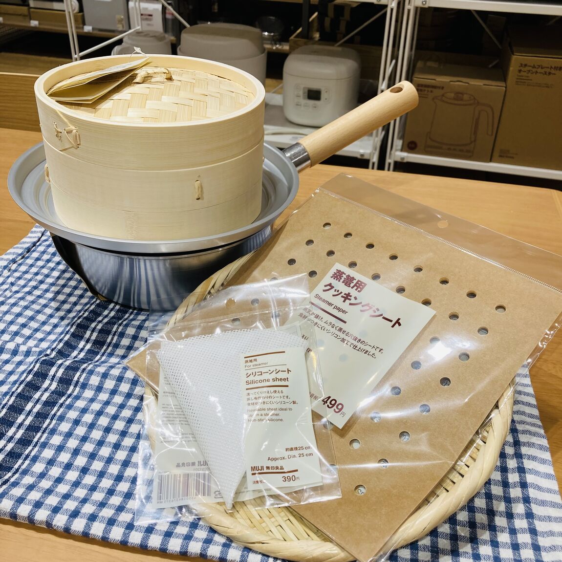 【フレスポ赤塚】夏こそ、冷やさずに/期間限定価格~蒸篭(せいろ)~_h6i5Oj