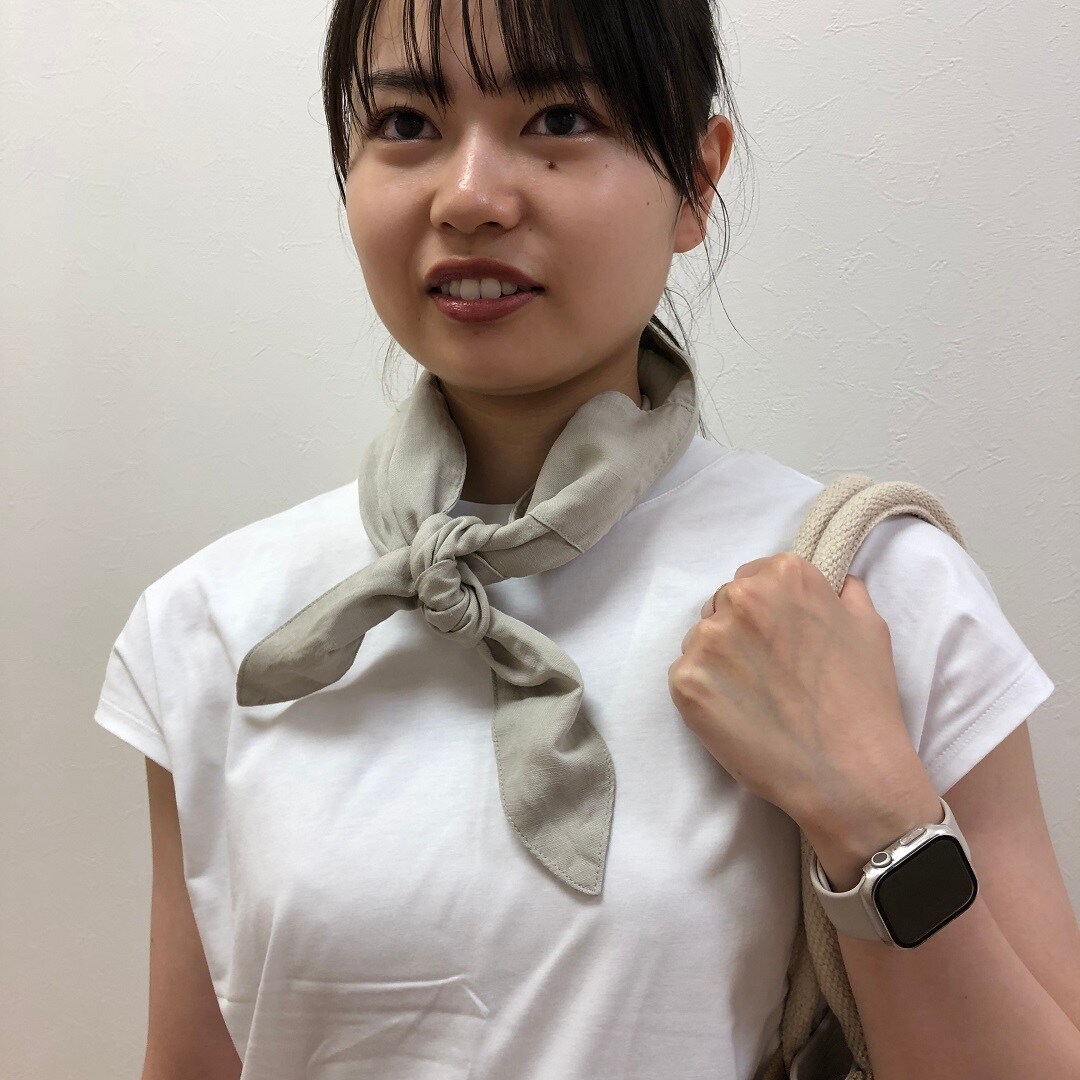 【ザ・モール仙台長町】日差しや暑さ対策のアイテムを取り入れ、暑い夏を快適に過ごせるコーデです。