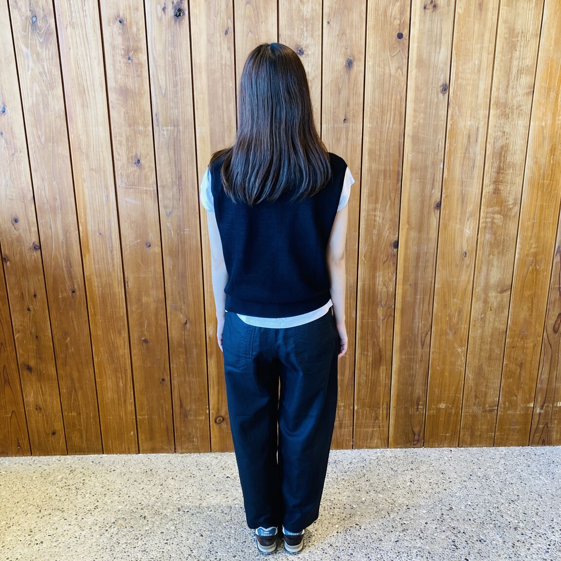 後ろ姿
