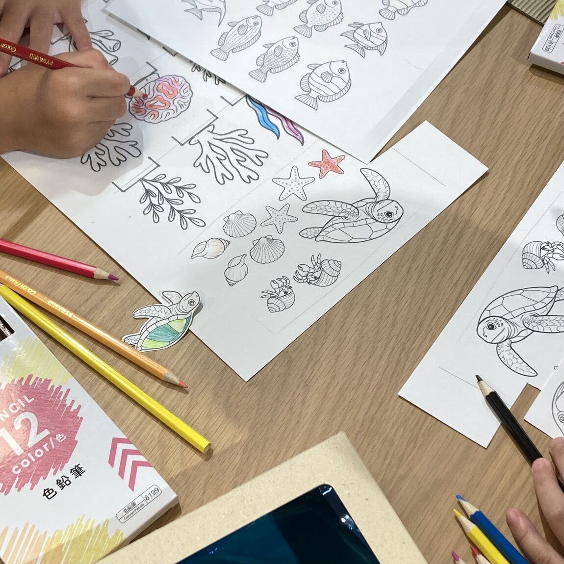 【府中ル・シーニュ】ゆらゆら水族館を作ろう！ワークショップを開催しました｜イベントレポート_zV9iST