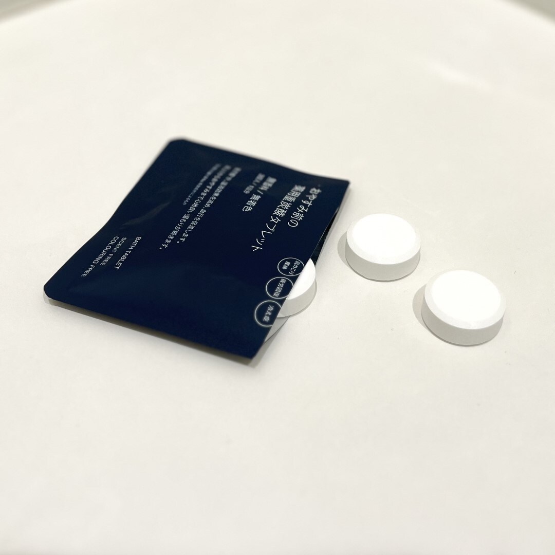 【イオンモール新発田】おやすみ前の薬用重炭酸タブレットで心地よく眠れる準備を