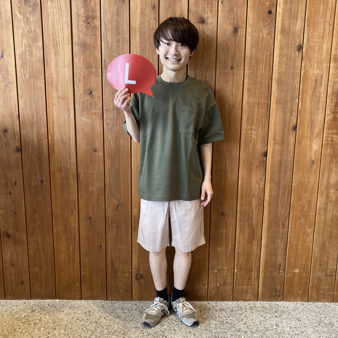 紳士涼感UVワイド半袖T・L