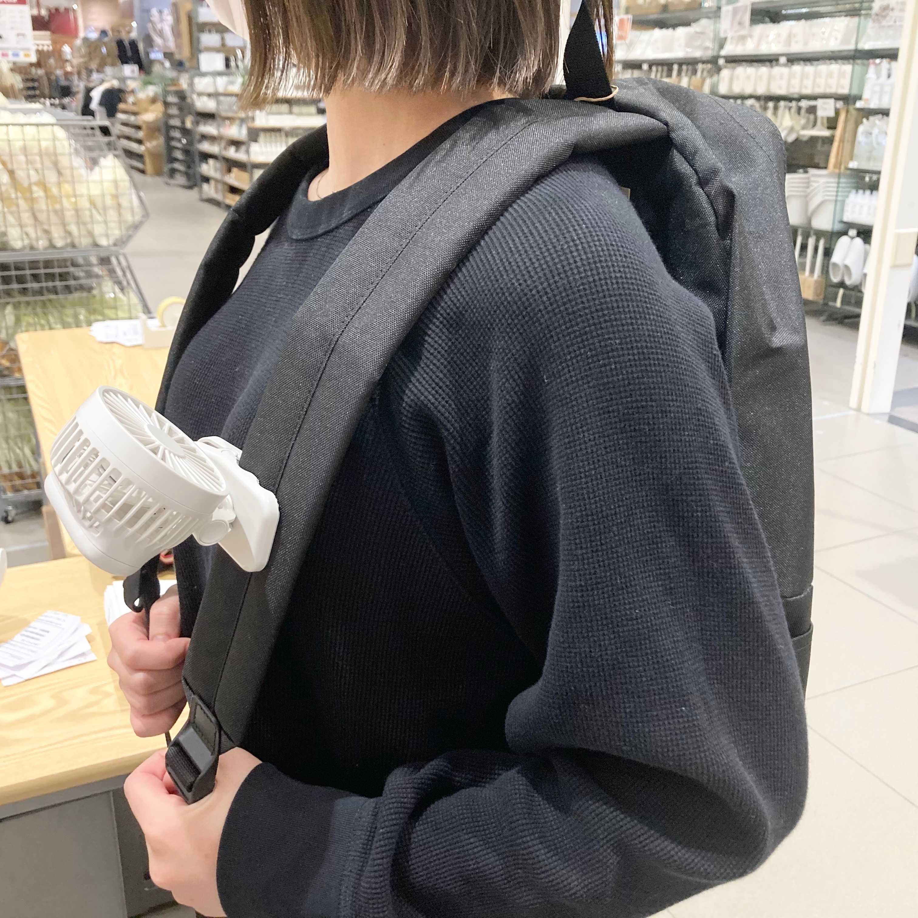 充電式ミニクリップファン