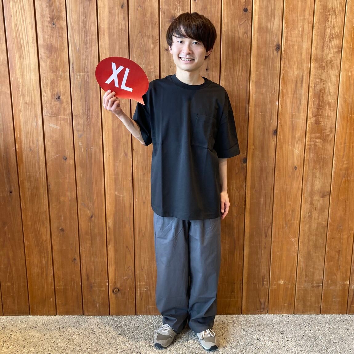 紳士涼感UVワイド半袖T・XL