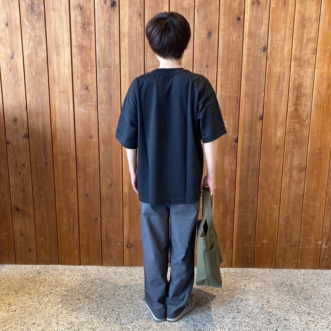 紳士涼感UVワイド半袖TXL後ろ