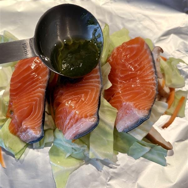 サーモンホイル焼き