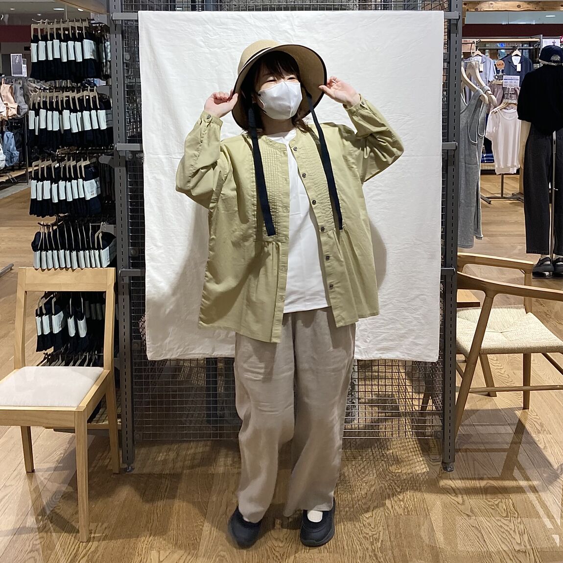 【アル・プラザ長浜】8月前半・婦人スタッフスナップ〈衣服〉_0NB74l