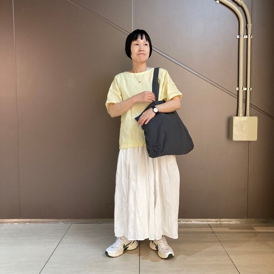 楊柳スカートパンツ