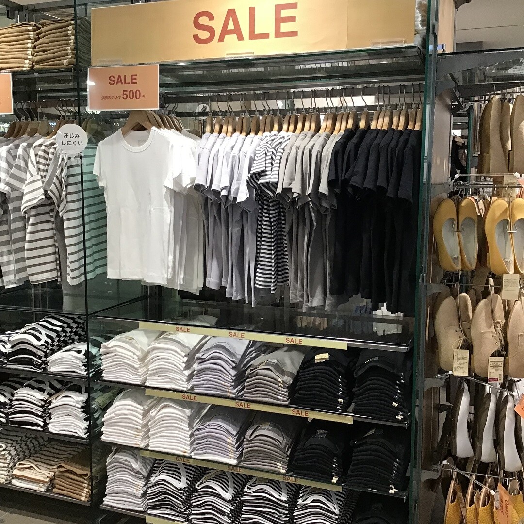 【津田沼パルコ】暑い日の救世主！-汗じみしにくいTシャツ-