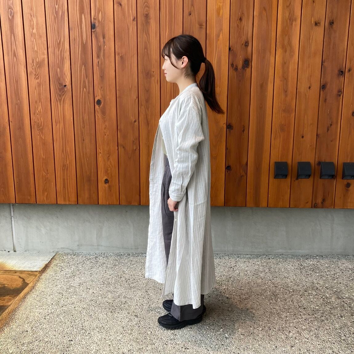 なめらかリブ長袖T横