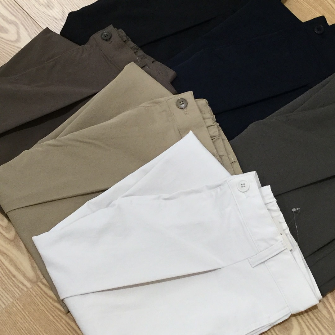【イオンモール札幌発寒】撥水ストレッチチノワイドパンツ／バルーンスカート