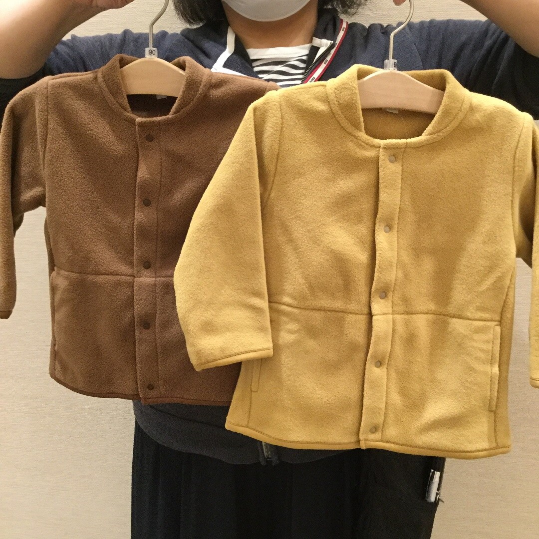 【イオンモール札幌発寒】子供アウター『フリースブルゾン』