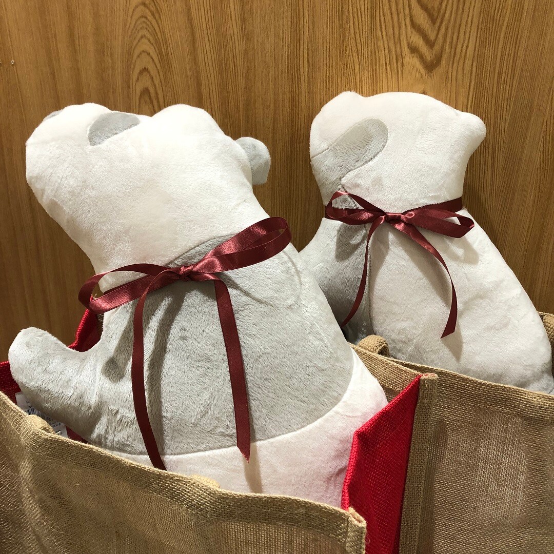【無印良品ザ・モール仙台長町】リボンを付けてプレゼント用にも良いですね。