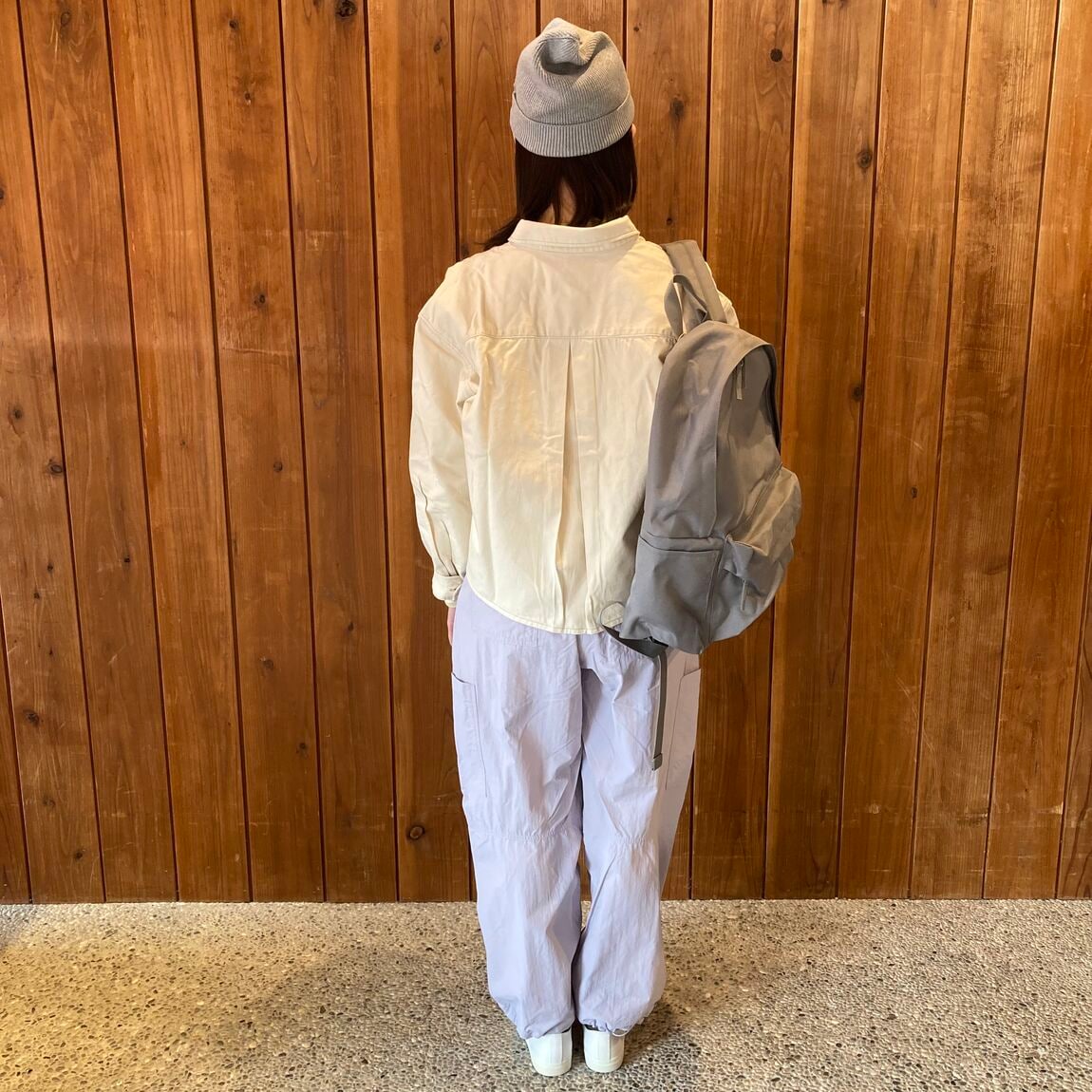 ライトツイル長袖シャツ後ろ