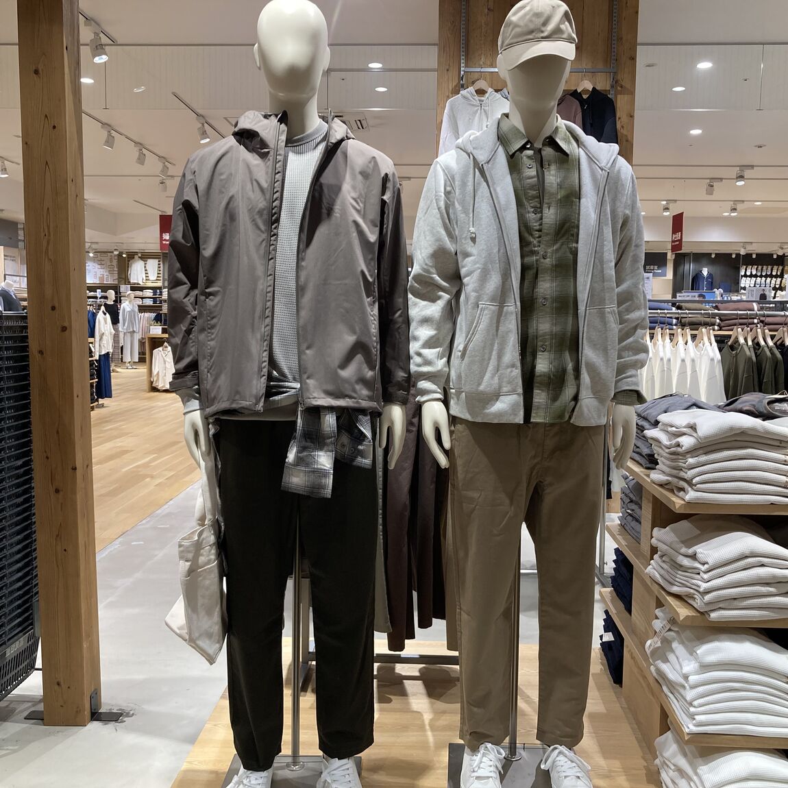 【無印良品キッピーモール三田】軽やかで快適なコットンパンツはいかがですか？_npp6Ta