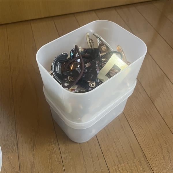 【イオンモール旭川駅前】組み合わせて収納できる。再生ポリプロピレンメイクボックス。_r9K2ta